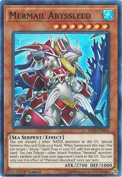 Mermail Abyssleed [SHVA-EN038] Super Rare