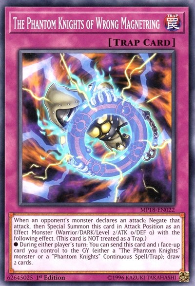 The Phantom Knights of Wrong Magnetring [MP18-EN022] Common