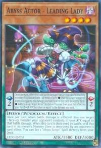 Abyss Actor - Leading Lady [LED3-EN051] Common - Board Wipe