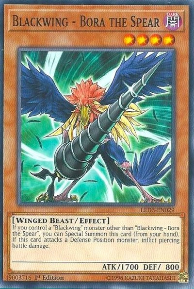 Blackwing - Bora the Spear [LED3-EN029] Common