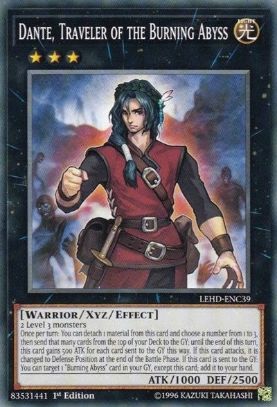 Dante, Traveler of the Burning Abyss [LEHD-ENC39] Common