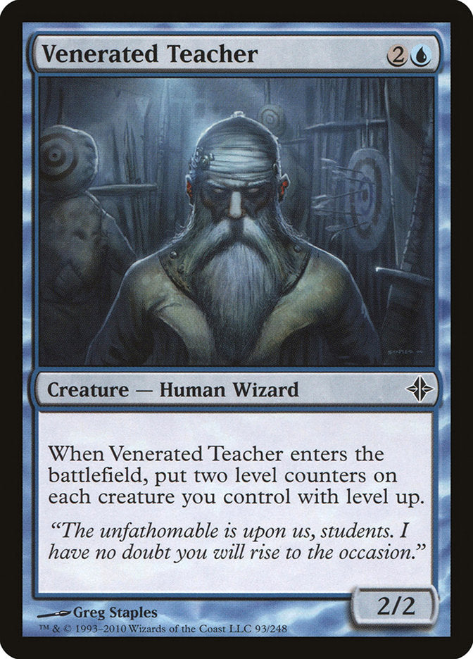 Venerated Teacher [Rise of the Eldrazi]