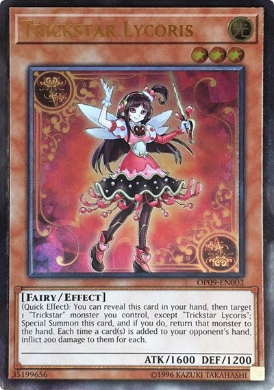 Trickstar Lycoris [OP09-EN002] Ultimate Rare