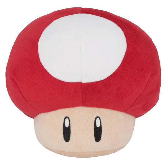 Super Mario All Star Red Super Mushroom 6" Plush