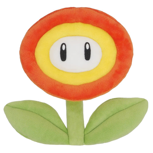 Super Mario All Star Fire Flower 7" Plush