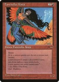 Bird Maiden (Italian) - "Fanciulla Alata" [Renaissance] - Board Wipe