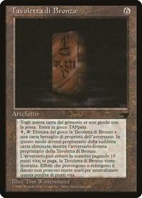 Bronze Tablet (Italian) - "Tavoletta di Bronzo" [Renaissance] - Board Wipe