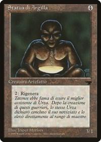 Clay Statue (Italian) - "Statua di Argilla" [Renaissance] - Board Wipe