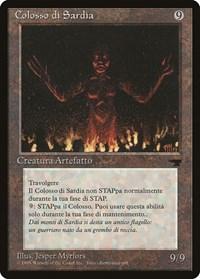Colossus of Sardia (Italian) - "Colosso di Sardia" [Renaissance] - Board Wipe