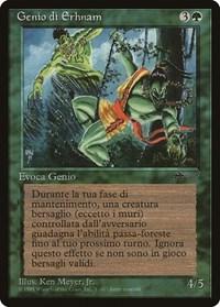 Erhnam Djinn (Italian) - "Genio di Erhnam" [Renaissance] - Board Wipe