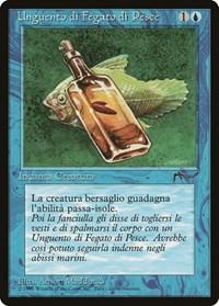 Fishliver Oil (Italian) "Unguento di Fegato di Pesce" [Renaissance] - Board Wipe