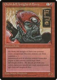 Ironclaw Orcs (Italian) - "Orchi dell'Artiglio di Ferro" [Renaissance] - Board Wipe