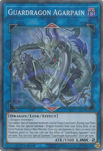 Guardragon Agarpain [SAST-EN053] Super Rare