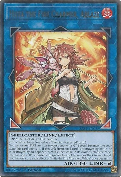 Hiita the Fire Charmer, Ablaze [SAST-EN056] Rare