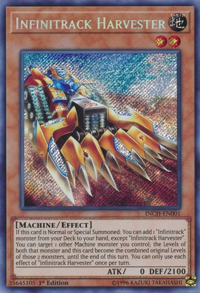 Infinitrack Harvester [INCH-EN001] Secret Rare