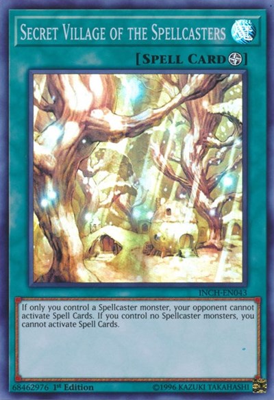Secret Village of the Spellcasters [INCH-EN043] Super Rare