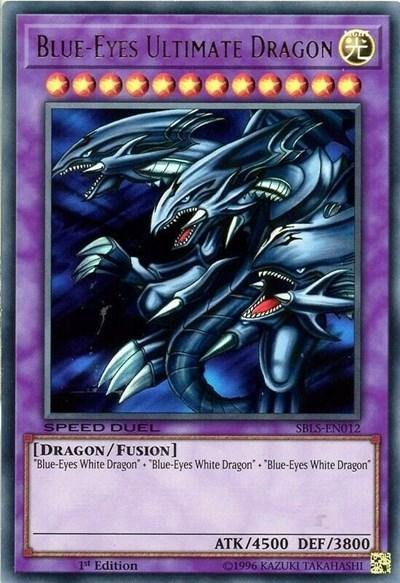 Blue-Eyes Ultimate Dragon [SBLS-EN012] Ultra Rare - Board Wipe