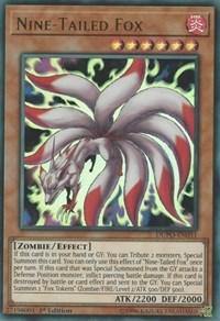 Nine-Tailed Fox [DUPO-EN031] Ultra Rare - Board Wipe