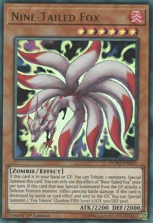 Nine-Tailed Fox [DUPO-EN031] Ultra Rare - Board Wipe