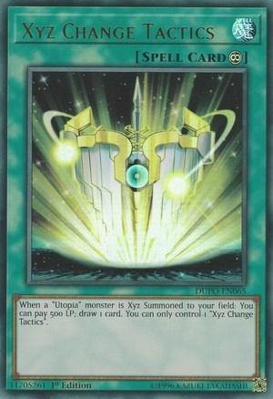 Xyz Change Tactics [DUPO-EN065] Ultra Rare - Board Wipe