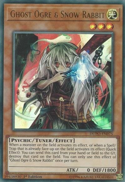 Ghost Ogre & Snow Rabbit [DUPO-EN075] Ultra Rare - Board Wipe