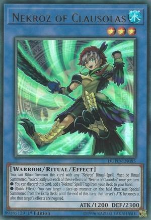 Nekroz of Clausolas [DUPO-EN085] Ultra Rare - Board Wipe