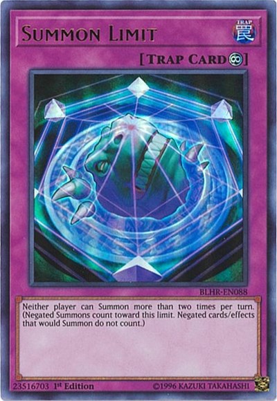 Summon Limit [BLHR-EN088] Ultra Rare
