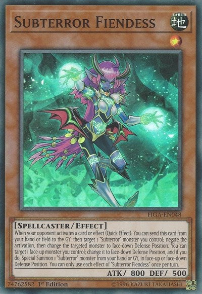 Subterror Fiendess [FIGA-EN048] Super Rare