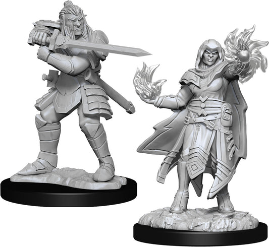 Hobgoblin Fighter Male & Hobgoblin Wizard Female (W15)