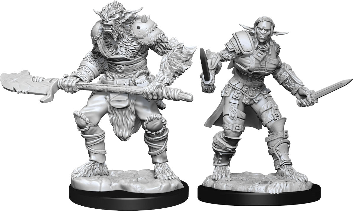 Bugbear Barbarian Male & Bugbear Rogue Female (W15)