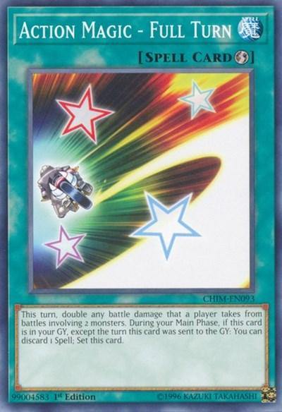 Action Magic - Full Turn [CHIM-EN093] Common - Board Wipe