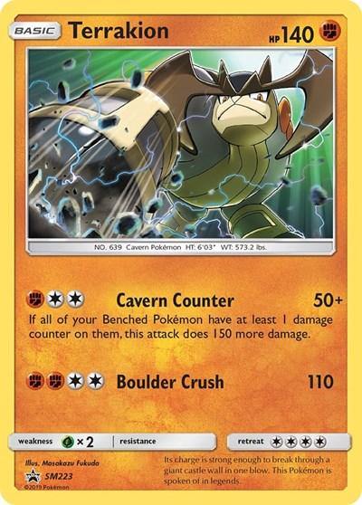 Terrakion - SM223 [SM Promos] - Board Wipe