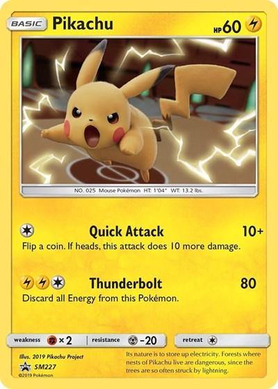 Pikachu - SM227 [SM Promos] - Board Wipe