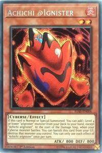Achichi @Ignister [IGAS-EN004] Secret Rare - Board Wipe