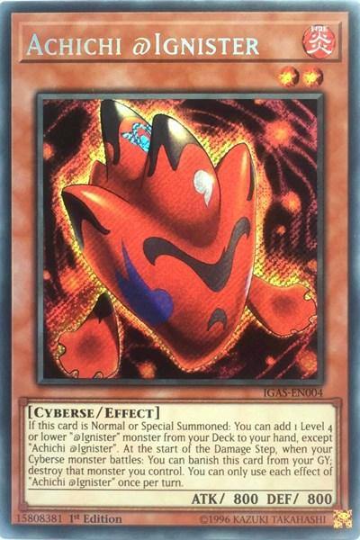Achichi @Ignister [IGAS-EN004] Secret Rare - Board Wipe