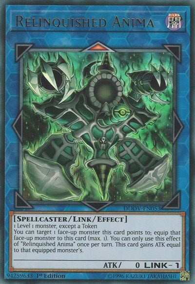 Relinquished Anima [DUOV-EN053] Ultra Rare