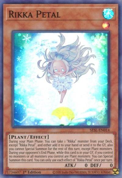 Rikka Petal [SESL-EN014] Super Rare - Board Wipe