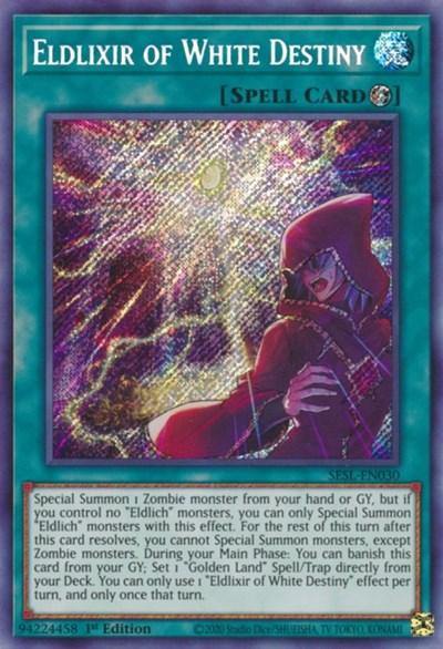 Eldlixir of White Destiny [SESL-EN030] Secret Rare - Board Wipe
