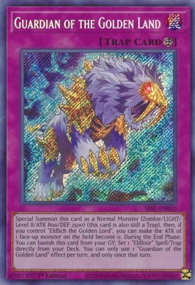 Guardian of the Golden Land [SESL-EN032] Secret Rare - Board Wipe