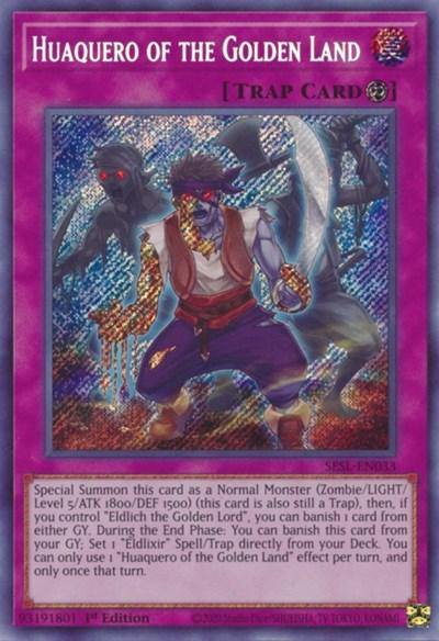 Huaquero of the Golden Land [SESL-EN033] Secret Rare - Board Wipe