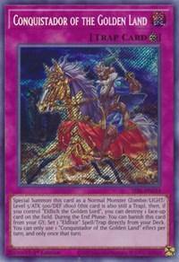 Conquistador of the Golden Land [SESL-EN034] Secret Rare - Board Wipe