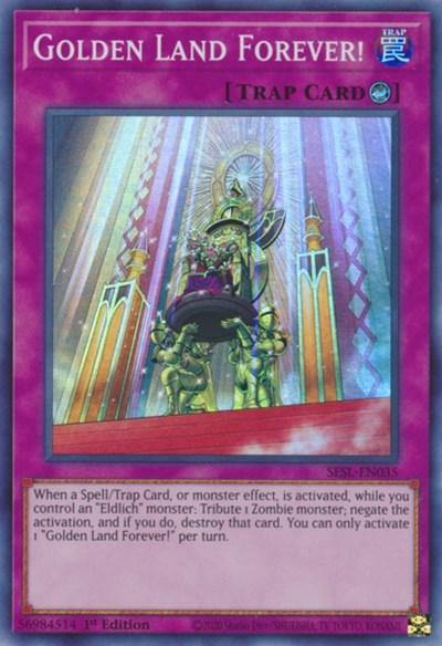 Golden Land Forever! [SESL-EN035] Super Rare - Board Wipe
