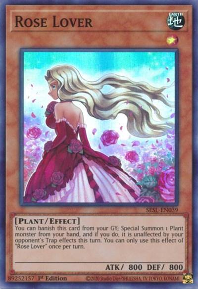 Rose Lover [SESL-EN039] Super Rare - Board Wipe