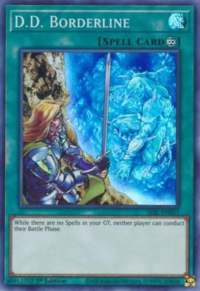 D.D. Borderline [SESL-EN055] Super Rare - Board Wipe