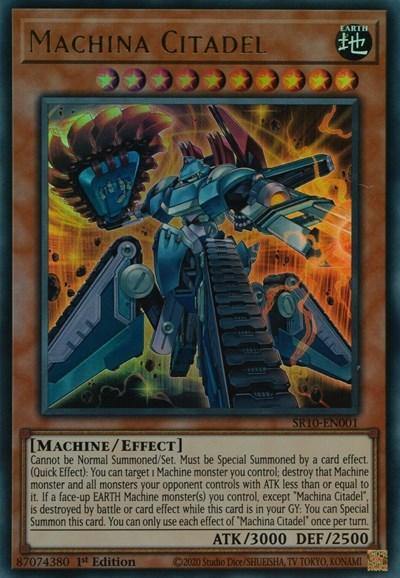 Machina Citadel [SR10-EN001] Ultra Rare - Board Wipe