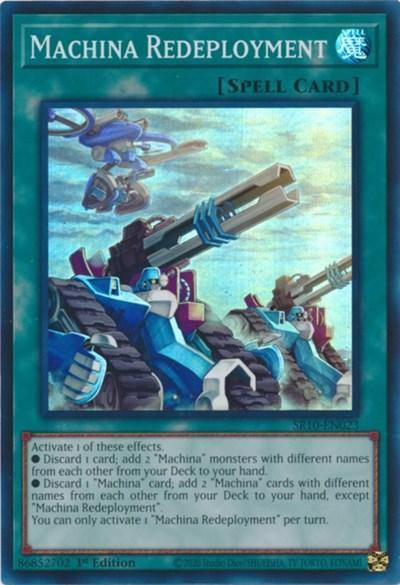 Machina Redeployment [SR10-EN023] Super Rare - Board Wipe