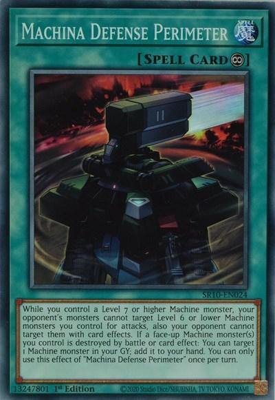 Machina Defense Perimeter [SR10-EN024] Common - Board Wipe
