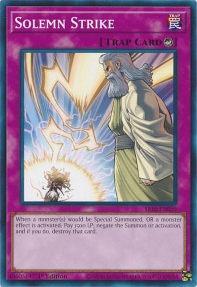 Solemn Strike [SR10-EN039] Common - Board Wipe
