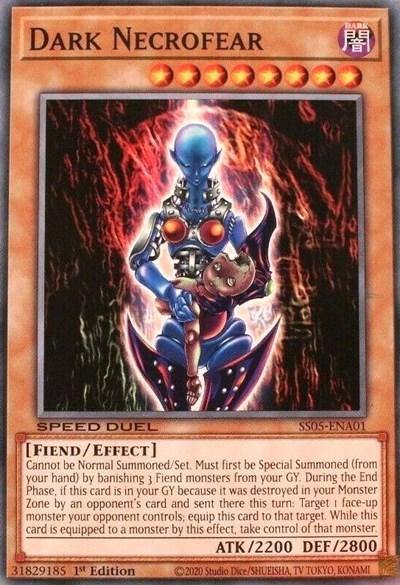 Dark Necrofear [SS05-ENA01] Common - Board Wipe