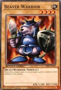 Beaver Warrior [SS04-ENA05] Common - Board Wipe